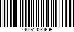 Código de barras (EAN, GTIN, SKU, ISBN): '7898528368695'