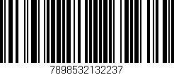 Código de barras (EAN, GTIN, SKU, ISBN): '7898532132237'