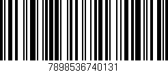 Código de barras (EAN, GTIN, SKU, ISBN): '7898536740131'
