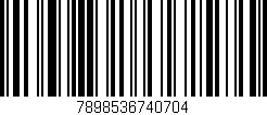 Código de barras (EAN, GTIN, SKU, ISBN): '7898536740704'