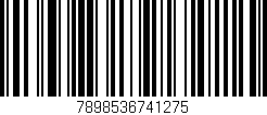 Código de barras (EAN, GTIN, SKU, ISBN): '7898536741275'