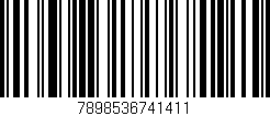 Código de barras (EAN, GTIN, SKU, ISBN): '7898536741411'