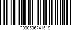 Código de barras (EAN, GTIN, SKU, ISBN): '7898536741619'