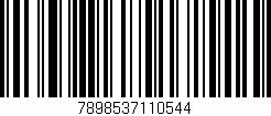 Código de barras (EAN, GTIN, SKU, ISBN): '7898537110544'