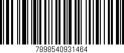 Código de barras (EAN, GTIN, SKU, ISBN): '7898540931464'