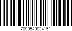 Código de barras (EAN, GTIN, SKU, ISBN): '7898540934151'