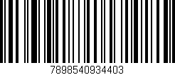 Código de barras (EAN, GTIN, SKU, ISBN): '7898540934403'