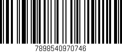 Código de barras (EAN, GTIN, SKU, ISBN): '7898540970746'