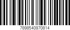 Código de barras (EAN, GTIN, SKU, ISBN): '7898540970814'