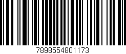 Código de barras (EAN, GTIN, SKU, ISBN): '7898554801173'