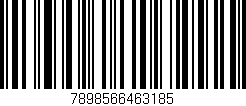 Código de barras (EAN, GTIN, SKU, ISBN): '7898566463185'