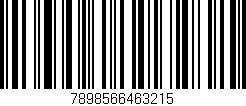 Código de barras (EAN, GTIN, SKU, ISBN): '7898566463215'