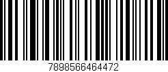 Código de barras (EAN, GTIN, SKU, ISBN): '7898566464472'