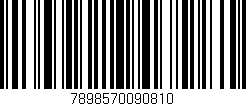Código de barras (EAN, GTIN, SKU, ISBN): '7898570090810'
