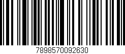 Código de barras (EAN, GTIN, SKU, ISBN): '7898570092630'