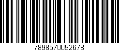 Código de barras (EAN, GTIN, SKU, ISBN): '7898570092678'