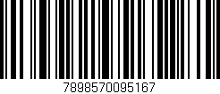 Código de barras (EAN, GTIN, SKU, ISBN): '7898570095167'