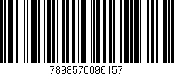 Código de barras (EAN, GTIN, SKU, ISBN): '7898570096157'