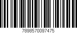 Código de barras (EAN, GTIN, SKU, ISBN): '7898570097475'