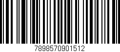 Código de barras (EAN, GTIN, SKU, ISBN): '7898570901512'