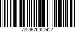 Código de barras (EAN, GTIN, SKU, ISBN): '7898570902427'