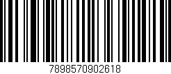 Código de barras (EAN, GTIN, SKU, ISBN): '7898570902618'
