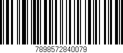 Código de barras (EAN, GTIN, SKU, ISBN): '7898572840079'