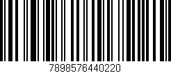 Código de barras (EAN, GTIN, SKU, ISBN): '7898576440220'