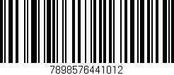 Código de barras (EAN, GTIN, SKU, ISBN): '7898576441012'