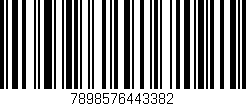 Código de barras (EAN, GTIN, SKU, ISBN): '7898576443382'