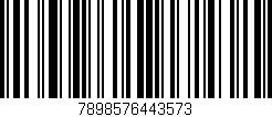 Código de barras (EAN, GTIN, SKU, ISBN): '7898576443573'