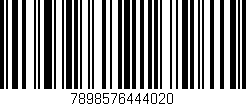 Código de barras (EAN, GTIN, SKU, ISBN): '7898576444020'