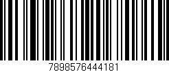 Código de barras (EAN, GTIN, SKU, ISBN): '7898576444181'
