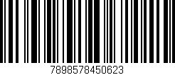 Código de barras (EAN, GTIN, SKU, ISBN): '7898578450623'