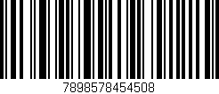 Código de barras (EAN, GTIN, SKU, ISBN): '7898578454508'