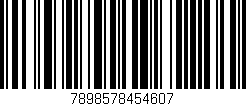 Código de barras (EAN, GTIN, SKU, ISBN): '7898578454607'