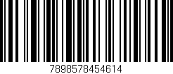 Código de barras (EAN, GTIN, SKU, ISBN): '7898578454614'
