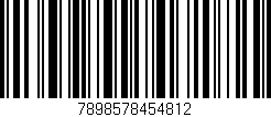 Código de barras (EAN, GTIN, SKU, ISBN): '7898578454812'