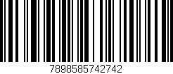 Código de barras (EAN, GTIN, SKU, ISBN): '7898585742742'