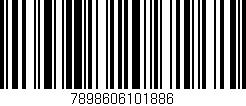Código de barras (EAN, GTIN, SKU, ISBN): '7898606101886'