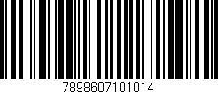 Código de barras (EAN, GTIN, SKU, ISBN): '7898607101014'
