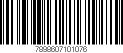 Código de barras (EAN, GTIN, SKU, ISBN): '7898607101076'