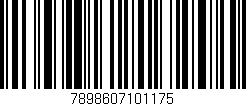 Código de barras (EAN, GTIN, SKU, ISBN): '7898607101175'