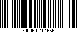 Código de barras (EAN, GTIN, SKU, ISBN): '7898607101656'