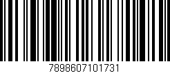 Código de barras (EAN, GTIN, SKU, ISBN): '7898607101731'