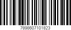 Código de barras (EAN, GTIN, SKU, ISBN): '7898607101823'