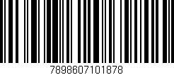 Código de barras (EAN, GTIN, SKU, ISBN): '7898607101878'