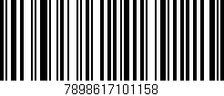 Código de barras (EAN, GTIN, SKU, ISBN): '7898617101158'