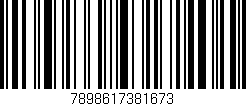 Código de barras (EAN, GTIN, SKU, ISBN): '7898617381673'