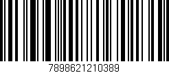 Código de barras (EAN, GTIN, SKU, ISBN): '7898621210389'